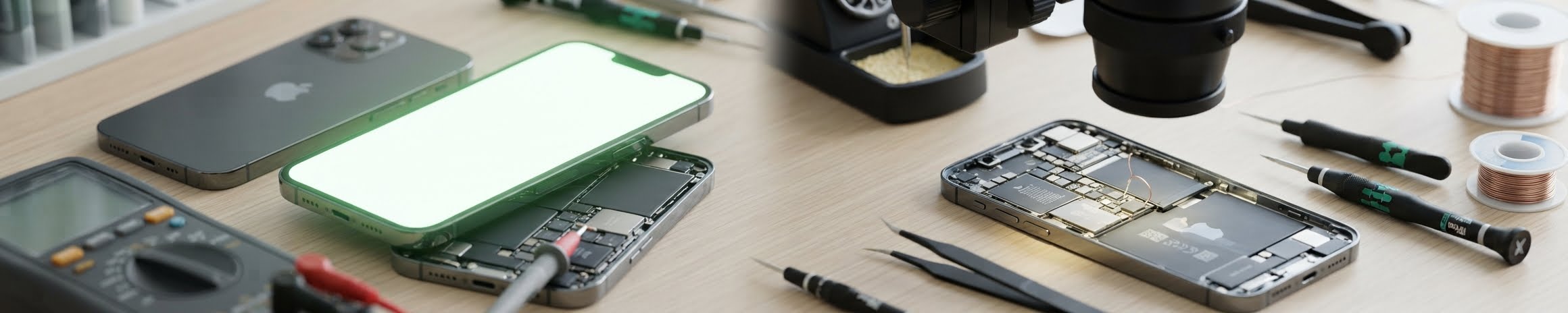 iPhone 13 Pro Max com tela branca ou tela verde: causas, diagnóstico e solução com jumper